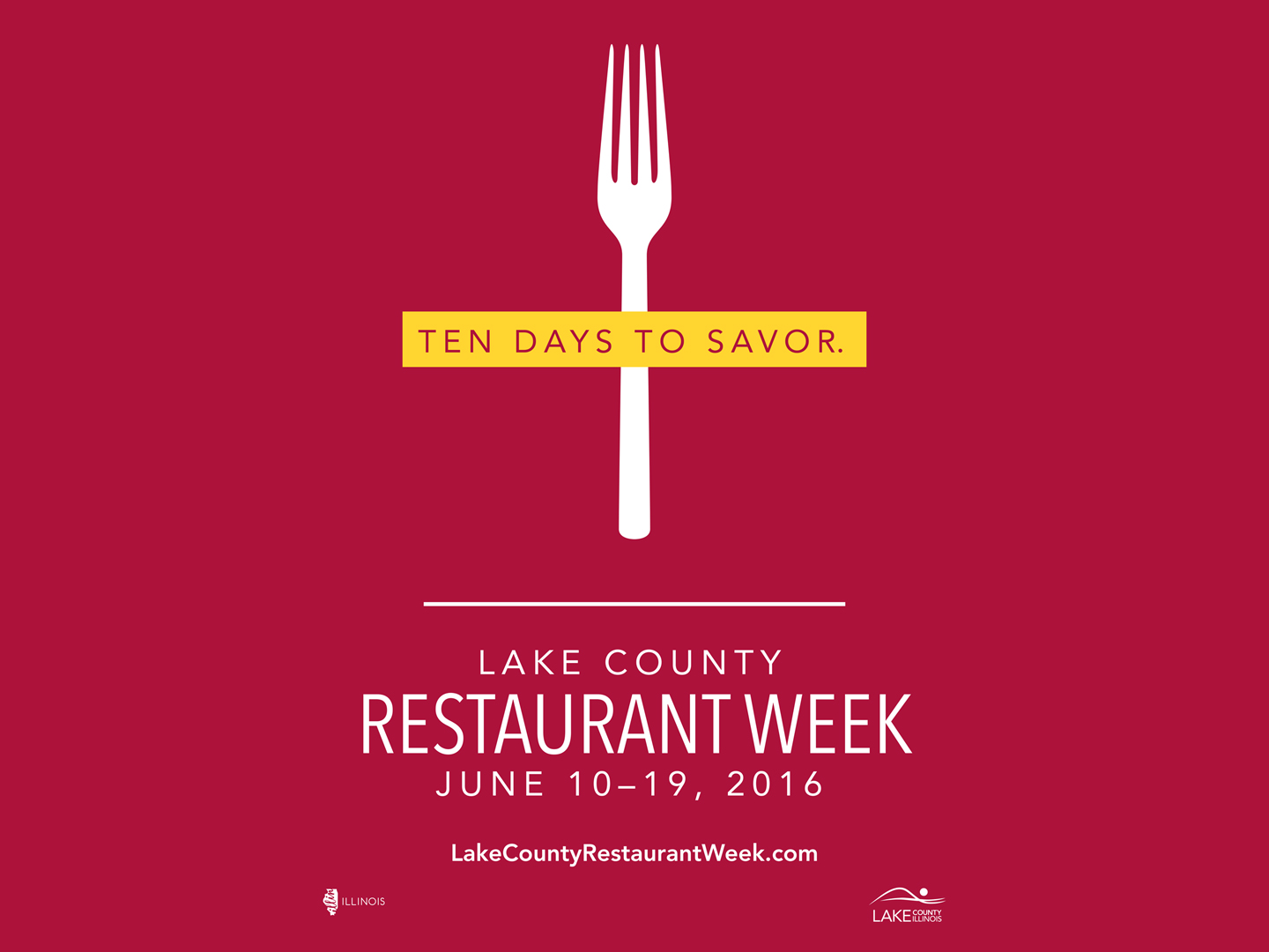 Lake County Restaurant Week Logo